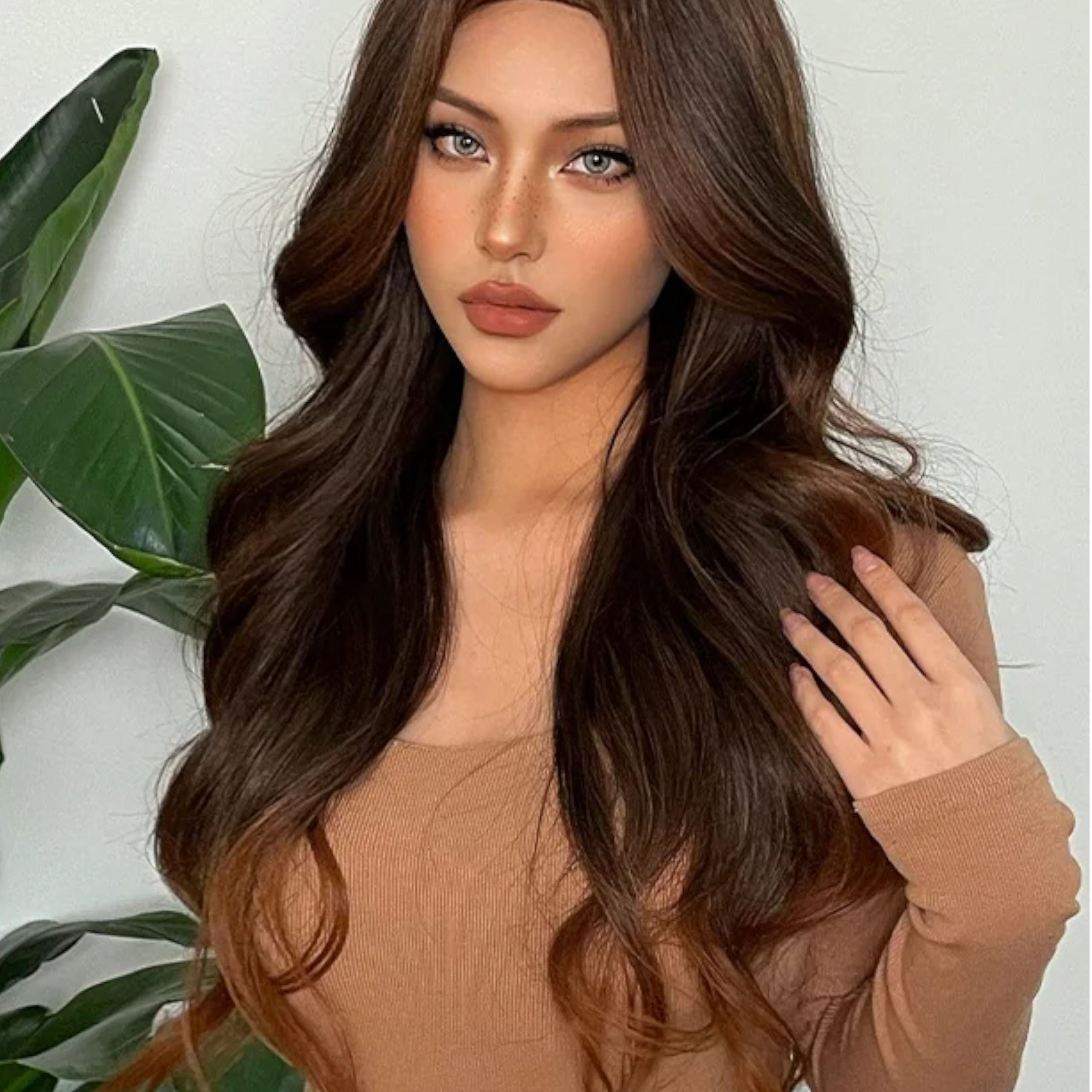 Peluca Semi-Sintética Eleonor