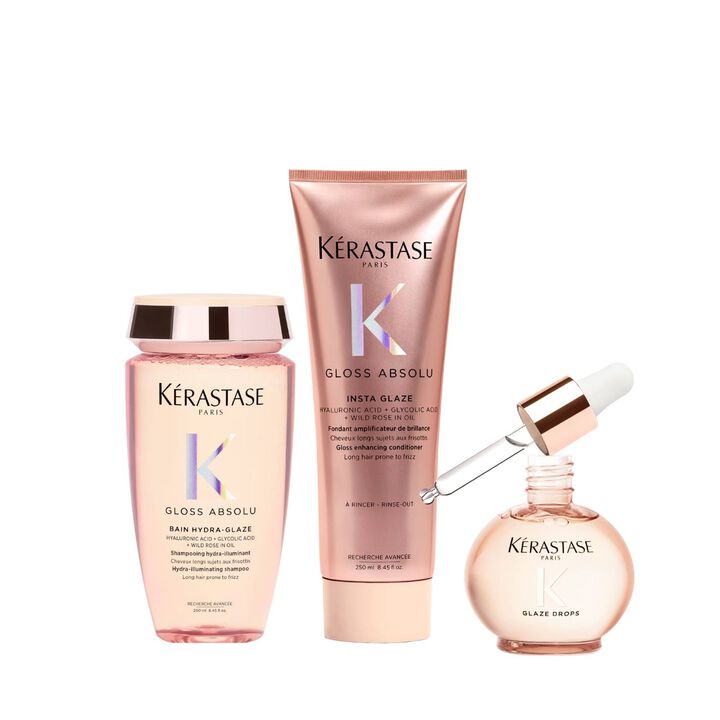 Kerastase Gloss Absolu: Trio Brillo Anti encrespamiento