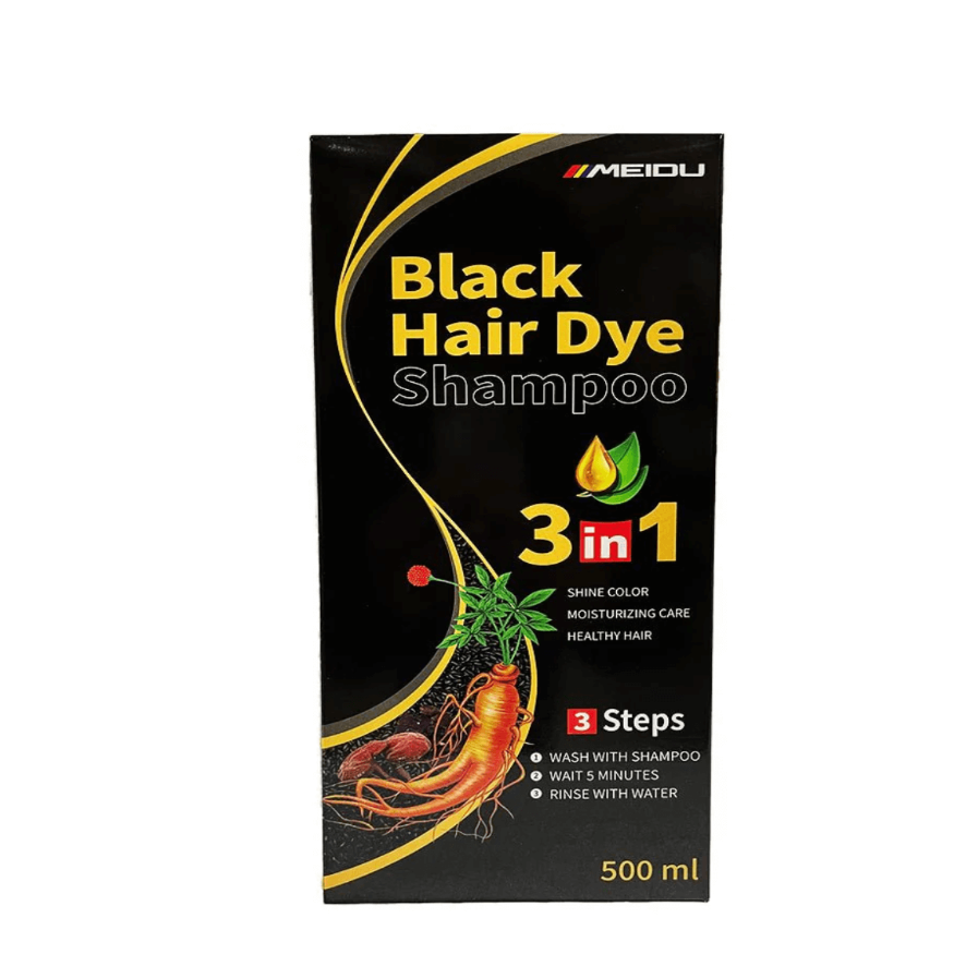 Black Hair Dye Shampoo 500ml