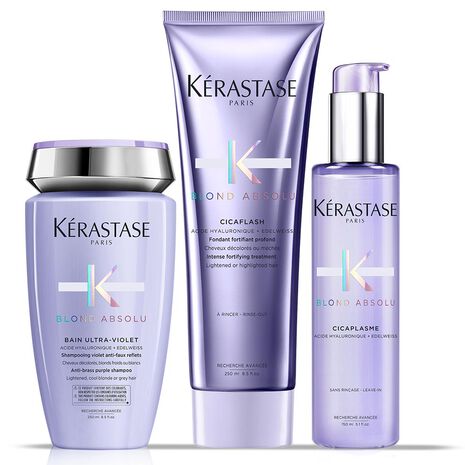 Kerastase Blonde Absolu Trio Blond Californien: Shampoo + Acondicionador + Protector