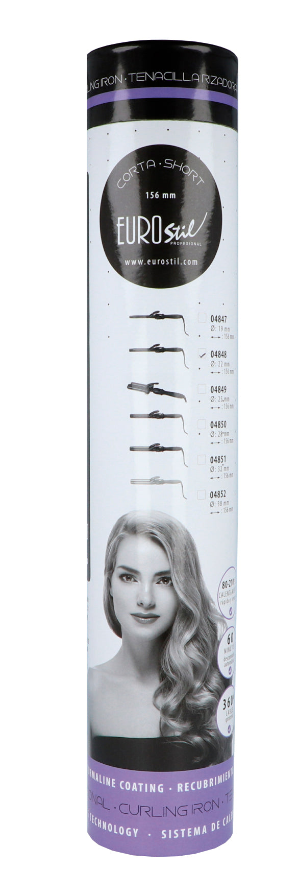 Eurostil Tenacilla Cerámica Turmalina