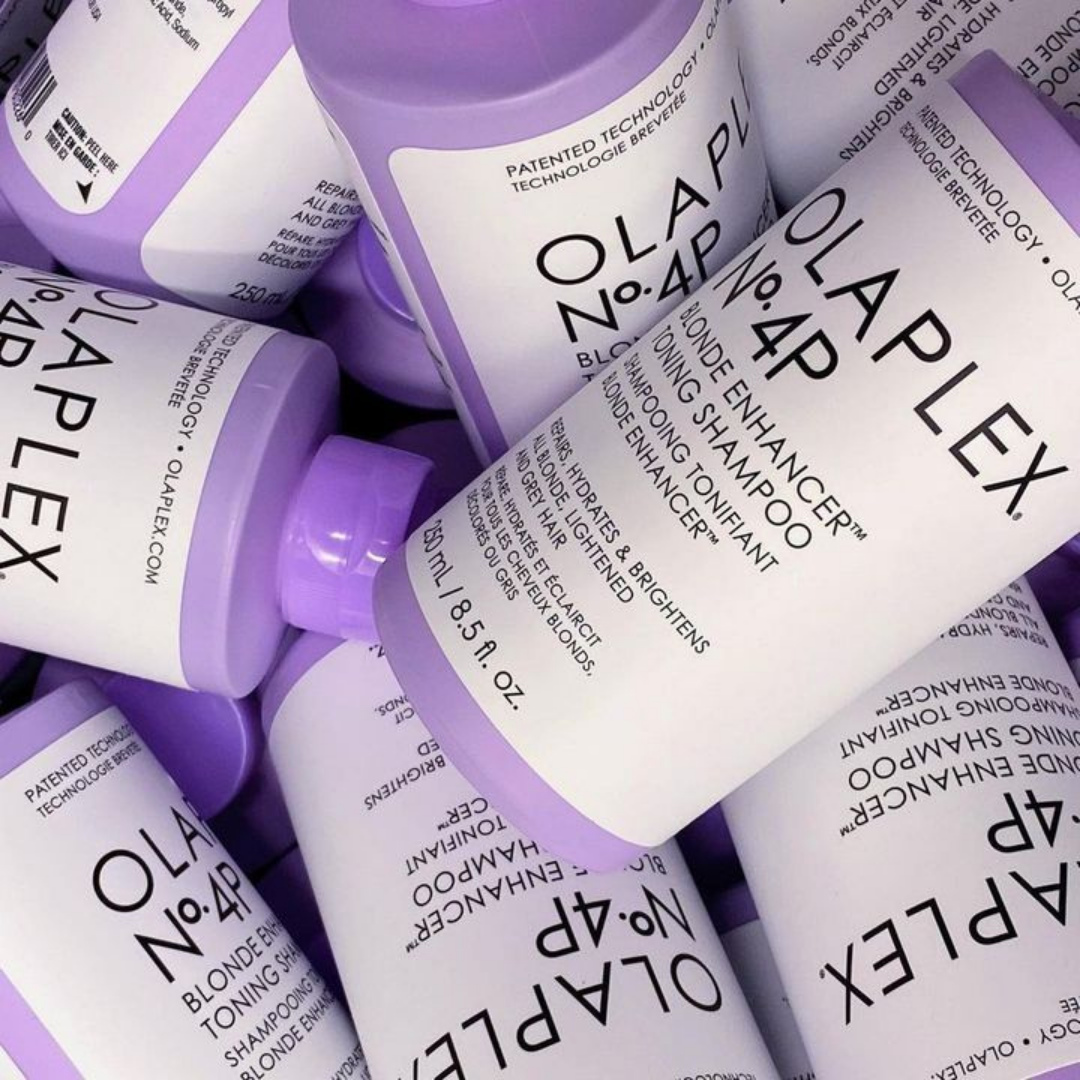 Olaplex 4P Blonde Enhancer Toning Shampoo