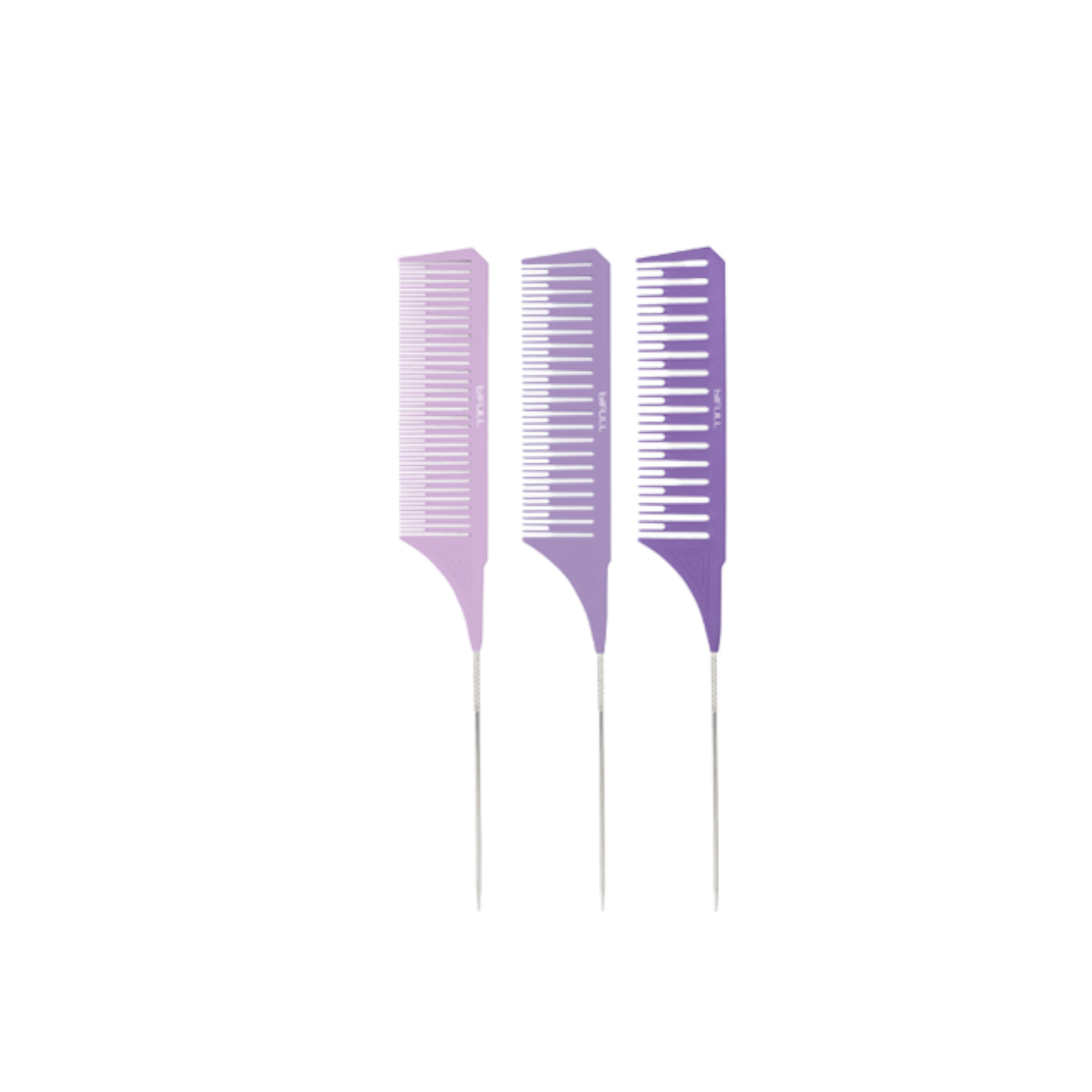 Bifull Layering Comb. Set de 3 peines especial para mechas