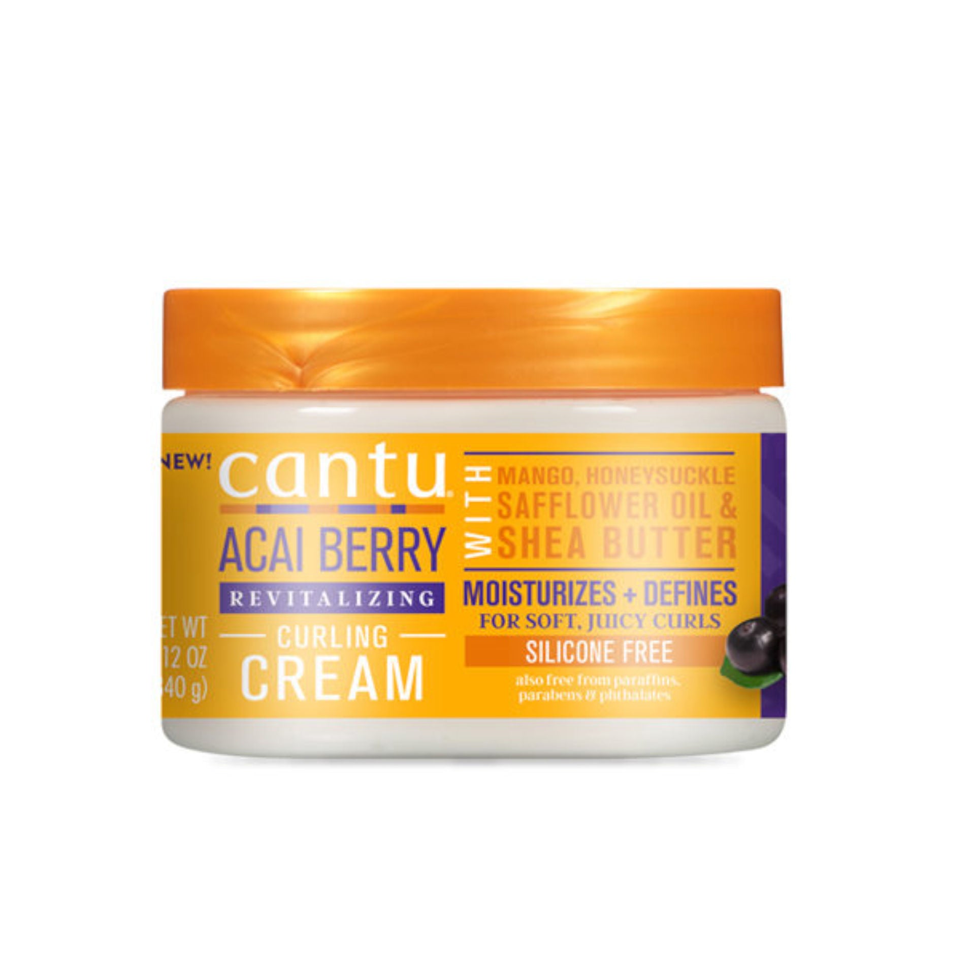 Cantu Acai Berry Curling Cream 340grs