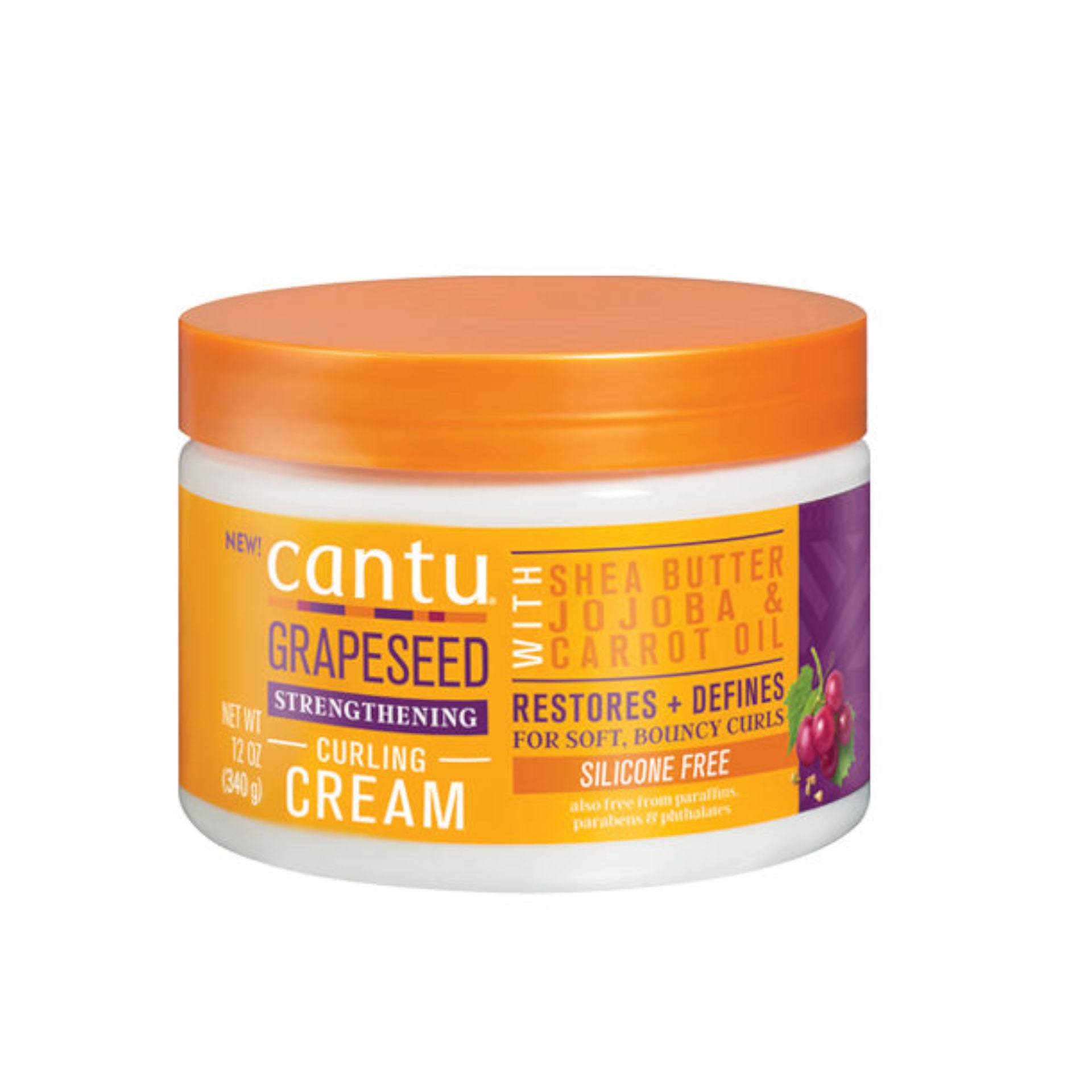 Cantu Grapeseed Curling Cream 340grs