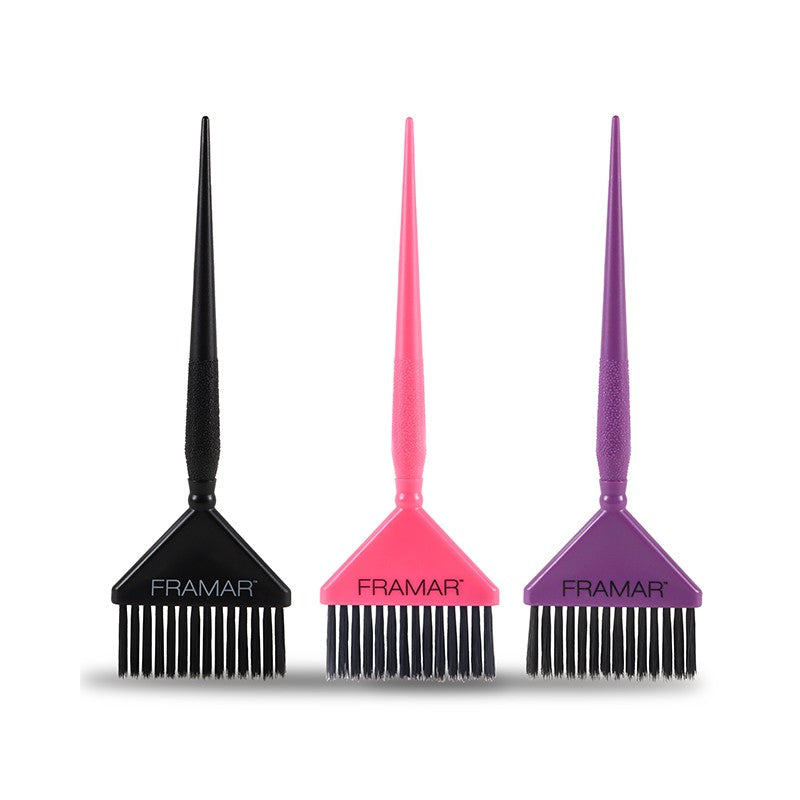 Framar Juego de Brochas Tricolor Big Daddy 3 unidades.