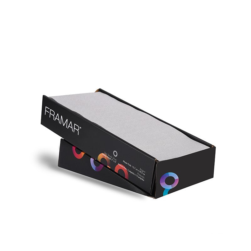 Framar Papel Aluminio Coloración 500 Láminas, 12.7 x 30.5cms