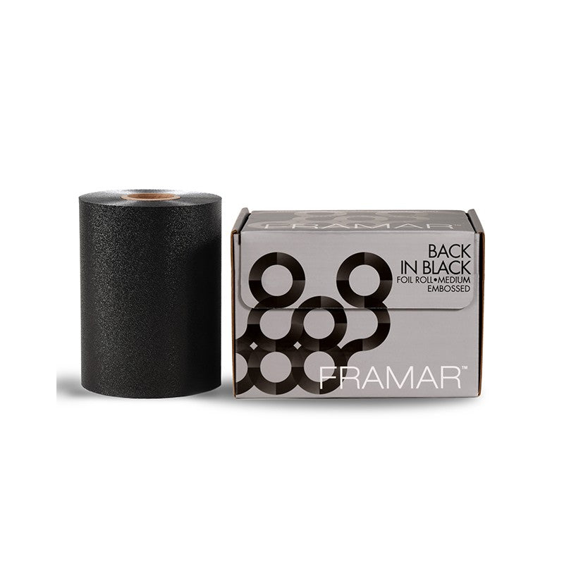 Framar Papel de Aluminio Coloración Negro 500 Láminas 12,7 X 100.58cm