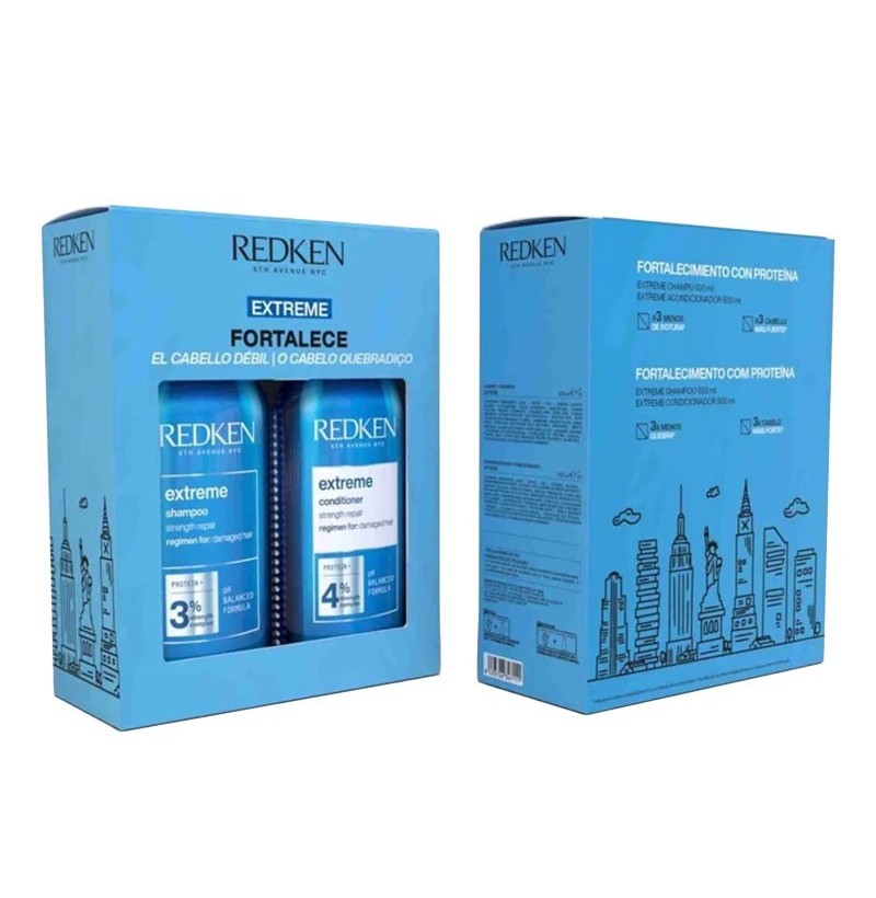 Redken Extreme Reparación y Fuerza: Shampoo + Conditioner