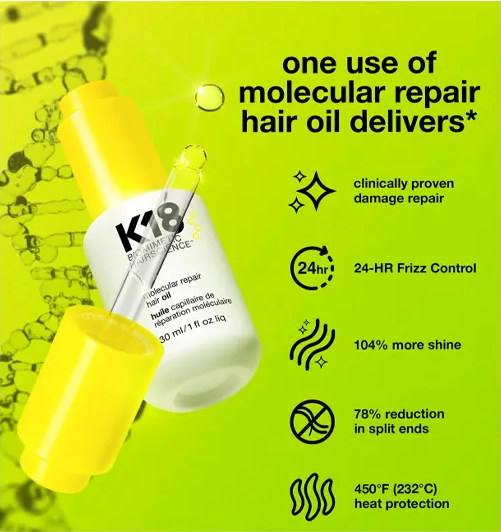 K18 Molecular Repair Hair Oil 10ml